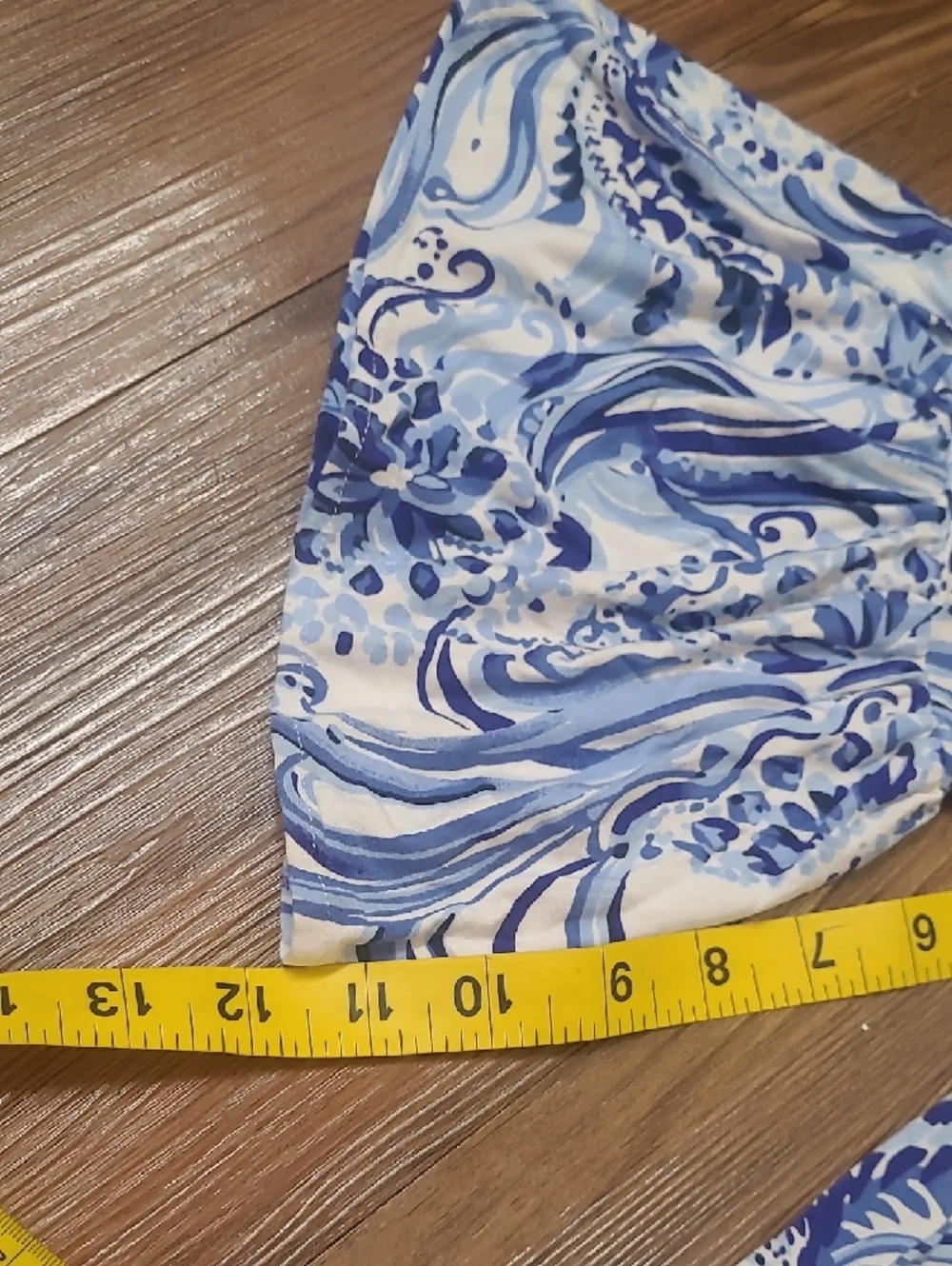 Lilly Pulitzer Blue & Pink‎ Printed Tunic - Picture 7 of 13
